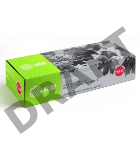 Тонер-картридж Cactus CS-TK410 для принтеров Kyocera Mita FS 1620/1635 , 15000 стр.