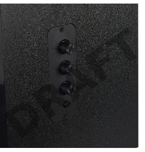 Акустическая система Oklick OK-166 BT 2.0 черный 40Вт