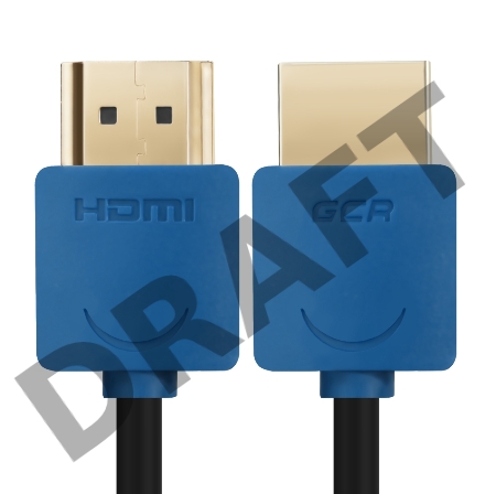 Greenconnect Кабель SLIM 0.5m HDMI 2.0, синие коннекторы Slim, OD3.8mm, HDR 4:2:2, Ultra HD, 4K 60 fps 60Hz, 3D, AUDIO, 18.0 Гбит/с, 32/32 AWG, GCR-51585 Greenconnect Кабель SLIM 0.5m HDMI 2.0, синие коннекторы Slim, OD3.8mm, HDR 4:2:2, Ultra HD, 4K 60 fp