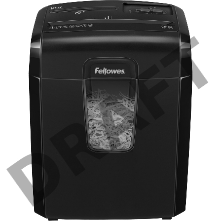 Шредер Fellowes Powershred 8Cd FS-46921 {DIN P-4, 4х35мм, 8лст., 14лтр.,уничт.: скобы,скр., пл.карты,CD}