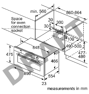 Духовой шкаф Bosch VBC514CR0 Built-In Oven, встраиваемый