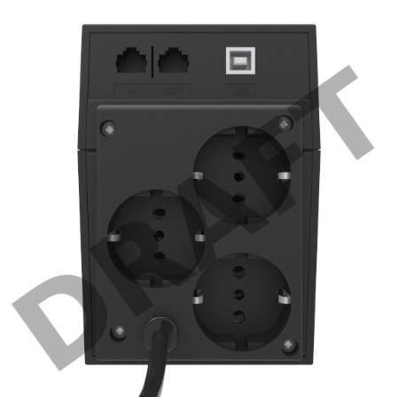 Источник бесперебойного питания Powercom RPT-600AP EURO