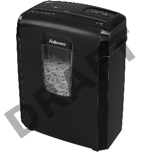 Шредер Fellowes Powershred 8Cd FS-46921 {DIN P-4, 4х35мм, 8лст., 14лтр.,уничт.: скобы,скр., пл.карты,CD}