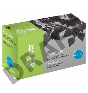 Тонер Картридж Cactus CS-CF226A черный для HP LJ M402d/M402n/M426dw/M426fdn/M426fdw (3100стр.)