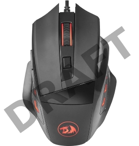 Мышь игровая, проводная, Redragon Phaser [75169] {оптика,6кнопок,1000-3200dpi}