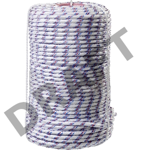 Фал плетёный полипропиленовый СИБИН 16-прядный с полипропиленовым сердечником, диаметр 8 мм, бухта 100 м, 520 кгс 50215-08 50215-08