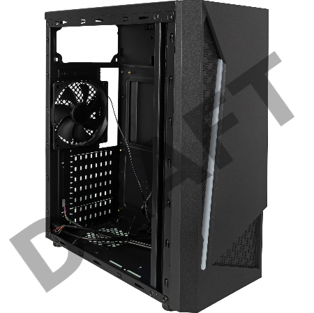 Корпус Accord ACC-CL295RGB черный без БП ATX 4x120mm 2xUSB2.0 1xUSB3.0 audio