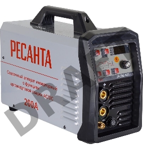 Сварочный аппарат Ресанта САИ-200АД (АС/DC) инвертор ММА DC/TIG