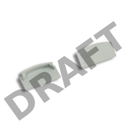 Заглушка для профиля 2812 без отверстия REXANT