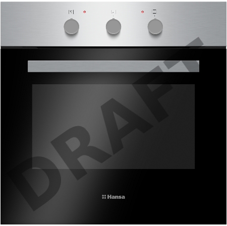 Встраиваемая электрическая духовка Hansa BOEI64111 нержавеющая сталь