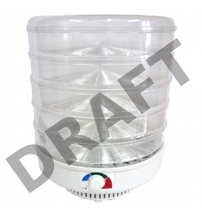 Сушилка для овощей Великие реки Ветерок-2 , 5 поддонов, в гофротаре, прозрачный