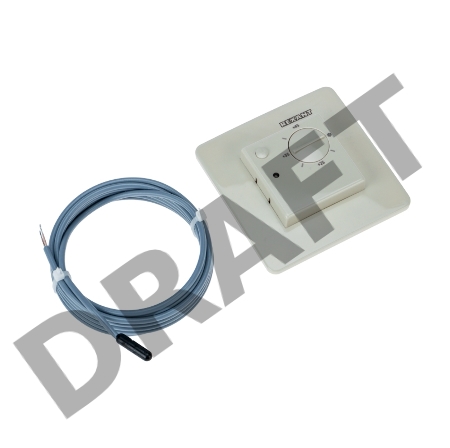 Терморегулятор механический RX-308U (бежевый) (совместим с Schneider серии Unica) REXANT