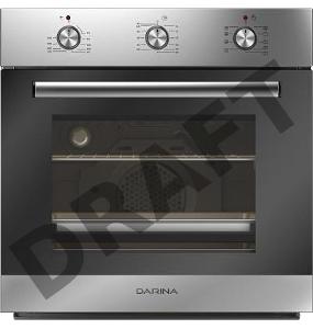 Встраиваемая электрическая духовка Darina 1U5 BDE 112 707 X3 серебристый
