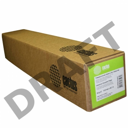 Универсальная бумага Cactus CS-LFP80-914457 для плоттеров без покр 36