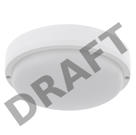 Светильник светодиодный пылевлагозащищенный REXANT ЖКХ-01 круг 30 Вт 3200 Лм IP65 6500 K 210х37 мм с датчиком движения дежурный свет