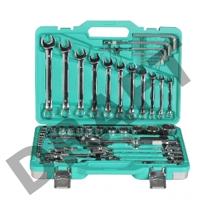 Набор головок и ключей 77 пред. УСИЛЕННЫЙ КЕЙС, МЕТАЛЛ. ЗАМКИ Sturm!