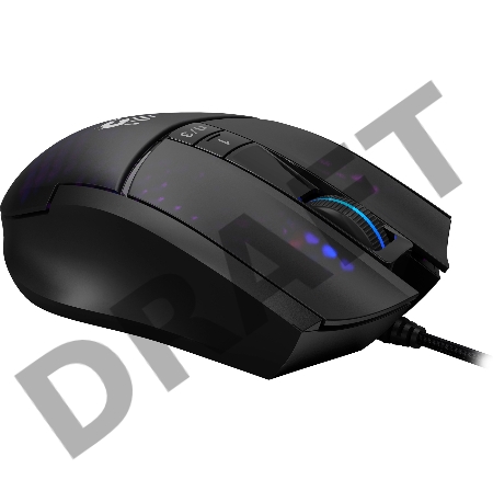 Мышь A4Tech Bloody L65 Max черный/фиолетовый оптическая (12000dpi) USB