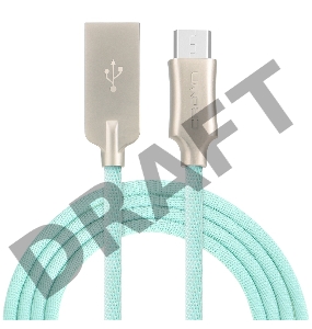 Кабель Crown USB - microUSB CMCU-3132M light blue