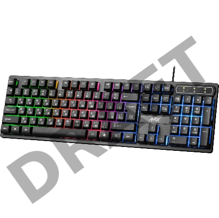 Клавиатура USB ARX GK-196L RU BLACK 45196 DEFENDER