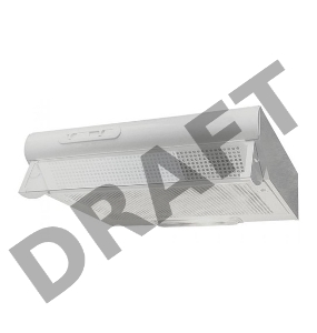 Вытяжка козырьковая Elikor Davoline 50П-290-П3Л белый управление: ползунковое (1 мотор)