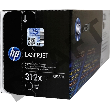 Тонер-картридж двойная упаковка Hewlett-Packard HP 312A CF380XD черный для LaserJet Pro M476dn, M476dw, M476nw 4400 стр.