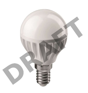 Лампа светодиодная 71 643 OLL-G45-6-230-2.7K-E14 6Вт шар 2700К тепл. бел. E14 450лм 176-264В ОНЛАЙТ 71643