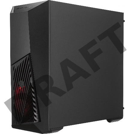 Корпус без БП Cooler Master MasterBox K501L, 1xUSB3.0, 1xUSB2.0, 1x120 Fan,  1x120 Red Led Fan, w/o PSU, Black, ATX