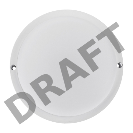 Светильник светодиодный пылевлагозащищенный REXANT ЖКХ-01 круг 30 Вт 3200 Лм IP65 6500 K 210х37 мм с датчиком движения