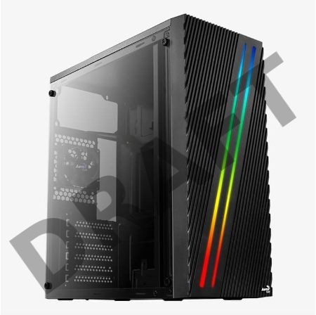 Корпус Aerocool Streak-A-BK-v1 черный без БП ATX 1x80mm 2xUSB2.0 1xUSB3.0 audio