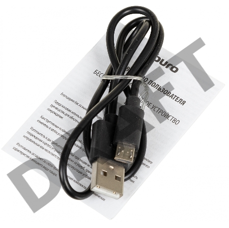 Беспроводное зар./устр. Buro QF3 1.1A QC черный (QF3A10BK)