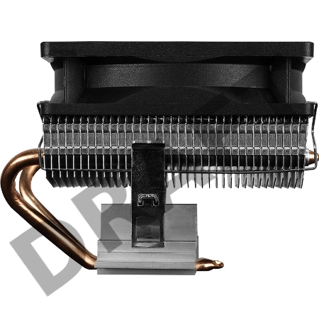 Кулер CPU Aerocool Air Frost 2 (универсальный, 110W, 25.7 dB, 1800 rpm, 80мм, 3pin, подсветка, медь+ алюминий) RTL