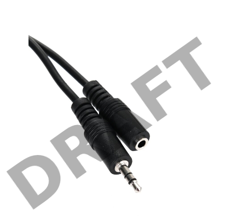 Кабель VCOM VAV7179-1.8M Кабель удлинительный 3.5 Jack (M) - 3.5 Jack (F), стерео, аудио, 1.8м 