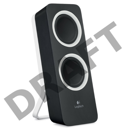 Колонки Logitech Z-200 980-000810 Speakers midnight black  {Колонки}
