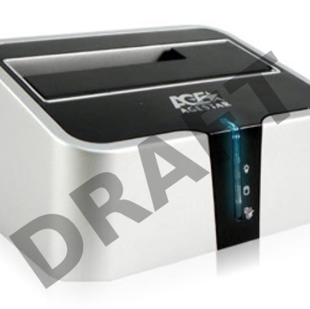 Док-станция для HDD AgeStar 3UBT2 SATA пластик серебристый 1