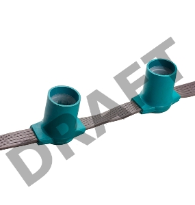 Belt-Light  5 жил  шаг 15 см патроны e27  влагостойкая  IP65