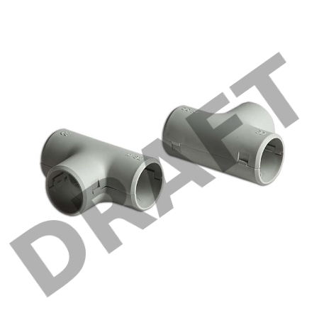 Тройник соед. разъемн. 25мм Рувинил Т01225(20)