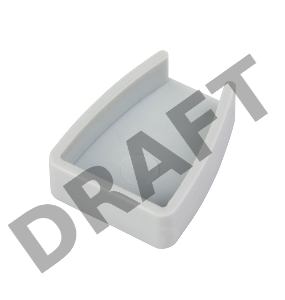 Заглушка для профиля 1813 REXANT, без отверстия REXANT