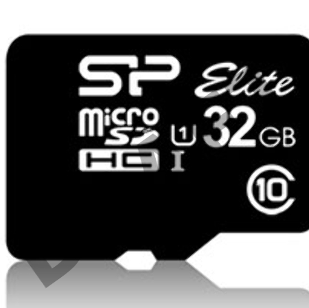 Флеш карта microSDHC 32Gb Class10 Silicon Power SP032GBSTHBU1V10-SP + adapter