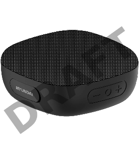 Колонка порт. Hyundai H-PS1010 черный 10W 1.0 BT 10м 1200mAh