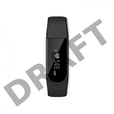 Смарт-браслет Lime 116HR Black Пульсометр, Шагомер, Подсчет калорий, Часы, Будильник, Черный ремешок