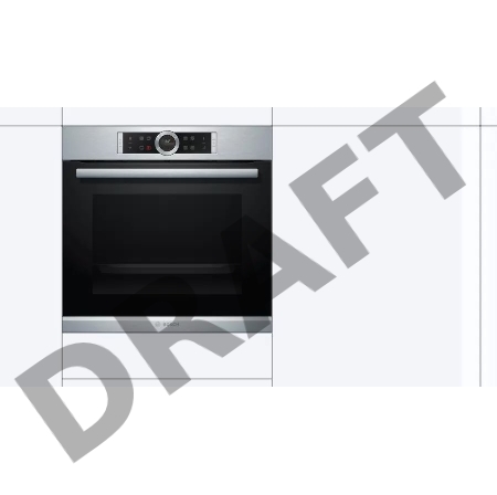 Встраиваемая духовка BOSCH HBG655BS1M Серия 8 60 х 60 см Нержавеющая сталь