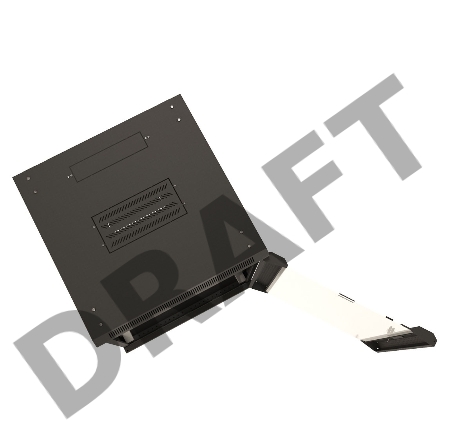 Шкаф телекоммуникационный настенный Hyperline TWB-FC, 19