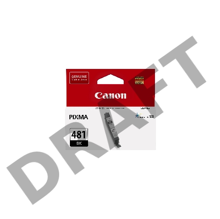 Картридж струйный Canon CLI-481 BK 2101C001 черный для Canon Pixma TS5140/6140/8140/8540