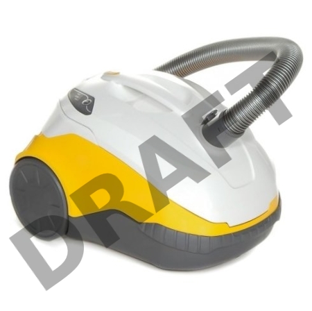 Пылесос Thomas Perfect Air Animal Pure 1700Вт белый/желтый