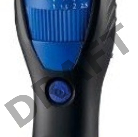 Машинка для стрижки Panasonic ER-GB40-A520 синий/черный (насадок в компл:1шт)