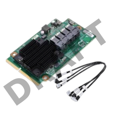 Дисковый контроллер форм-фактора Mezzanine Quanta S5B SAS MEZZ 1HY9ZZZ0910