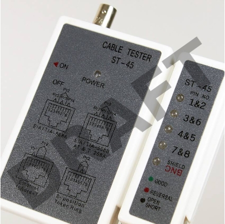 Инструменты Telecom LAN тестер ST-45 (LY-CT001) для BNC, RJ-45 6926123456002