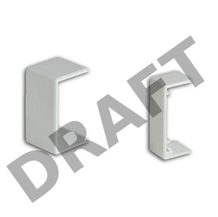 Переходник соединительный 25х16 бел. Рувинил ПРС-25х16