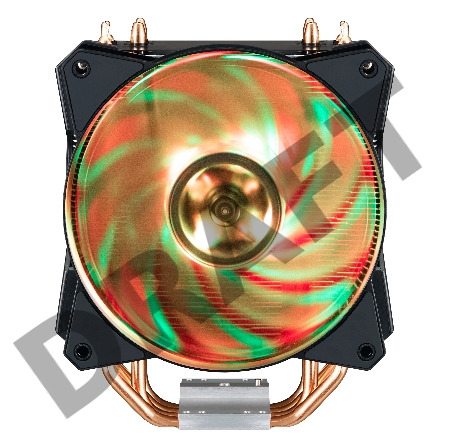 Кулер для процессора Cooler Master CPU Cooler MasterAir MA410P, RPM, 130W (up to 150W), RGB, Full Socket Support