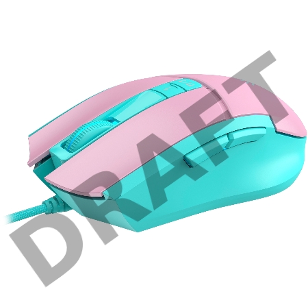 Мышь A4Tech Bloody L65 Max розовый/голубой оптическая (12000dpi) USB